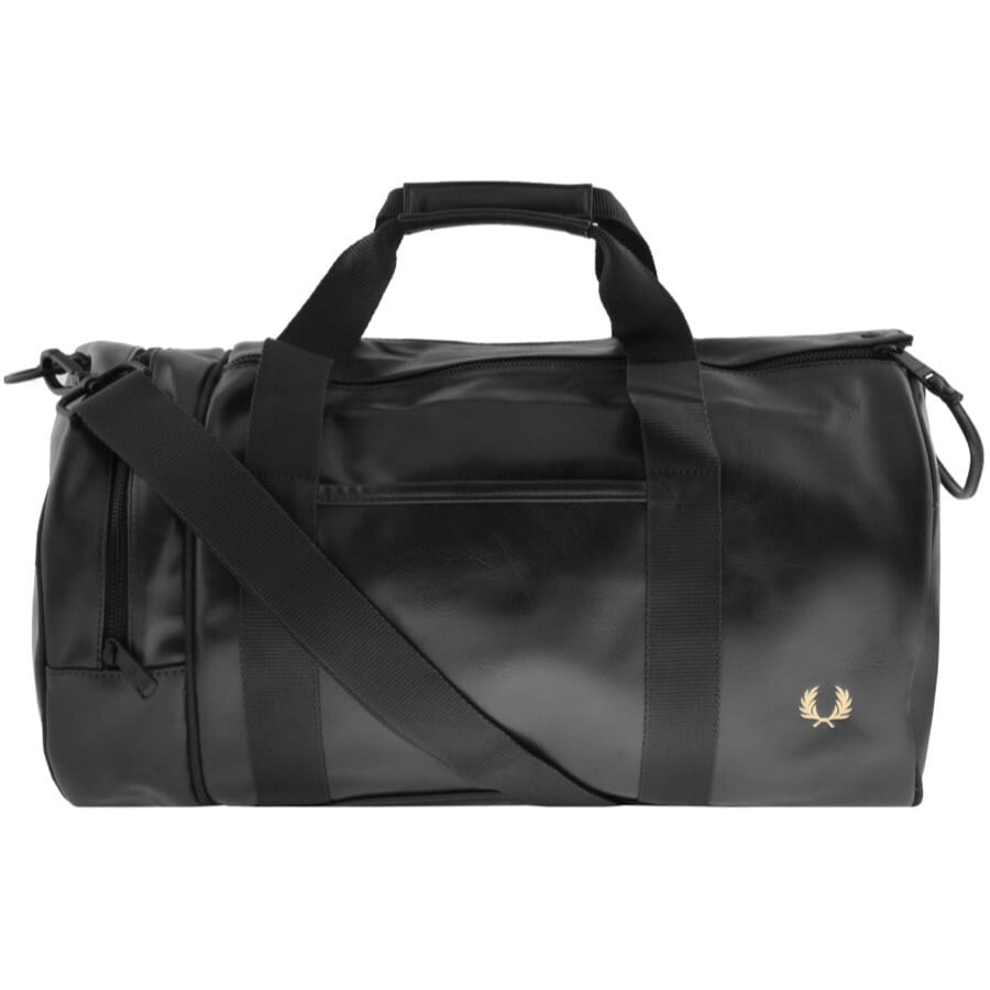 Fred Perry Classic Barrel Bag Black